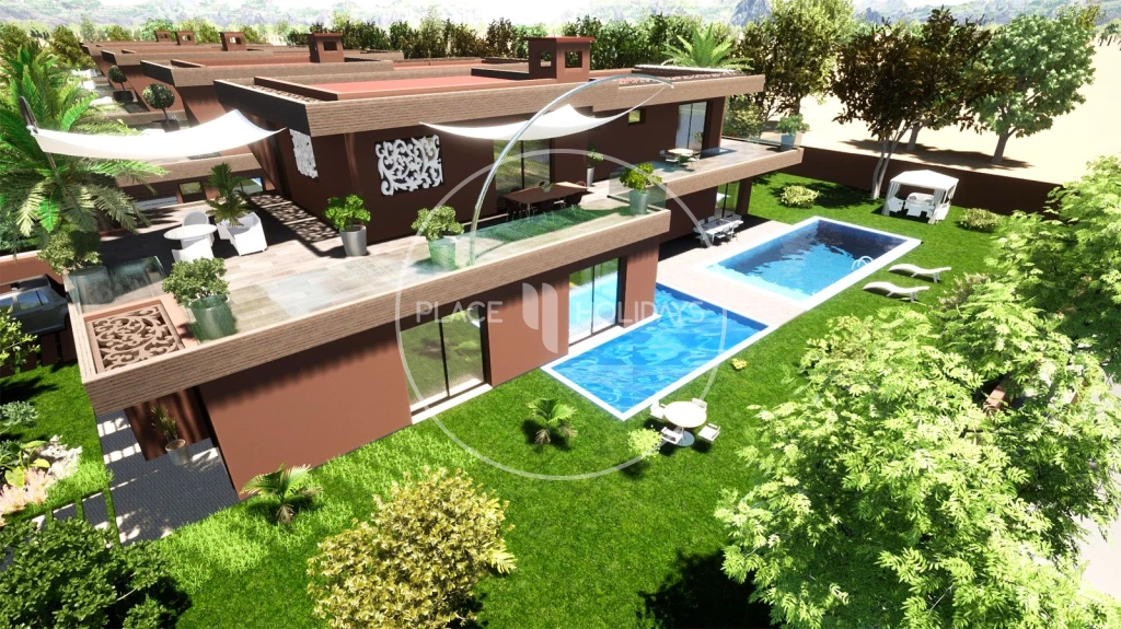 villas de luxe à vendre sur la route d'ourika, marrakech – piscine, jardin et hammam beldi